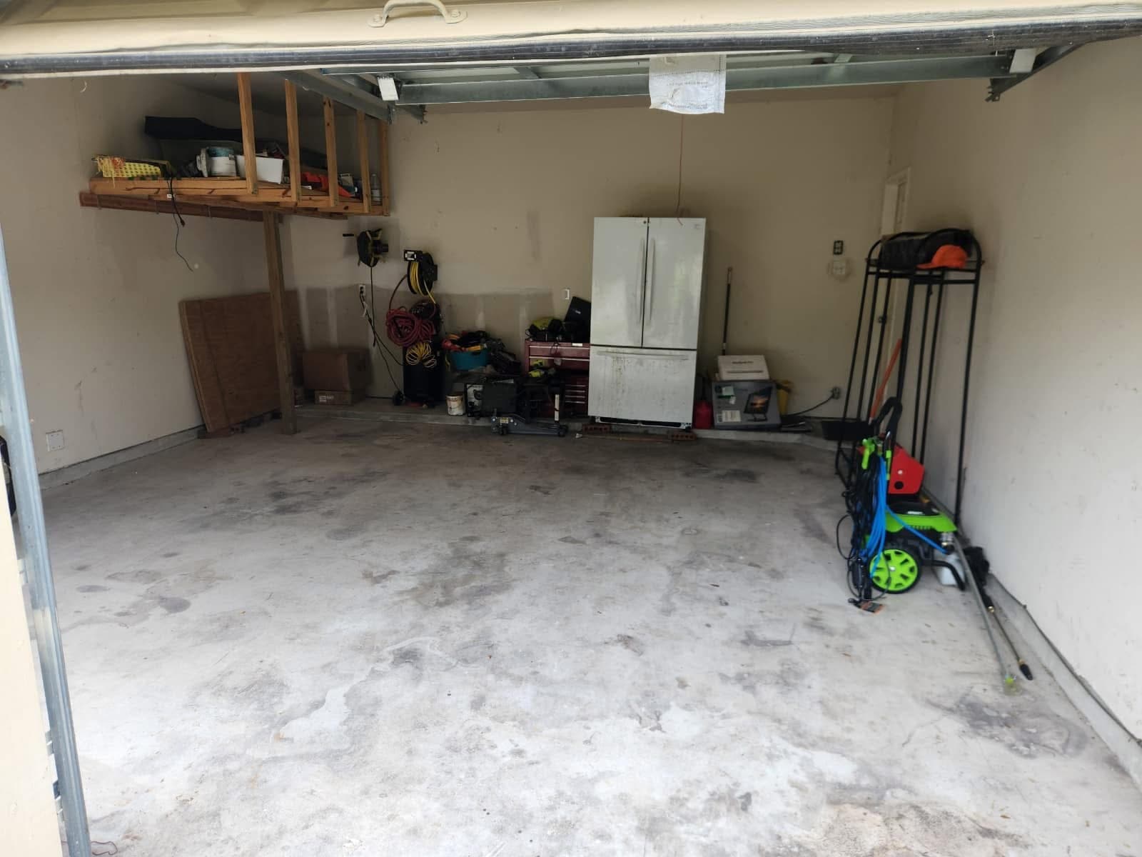 Before - Garage Cleanout After