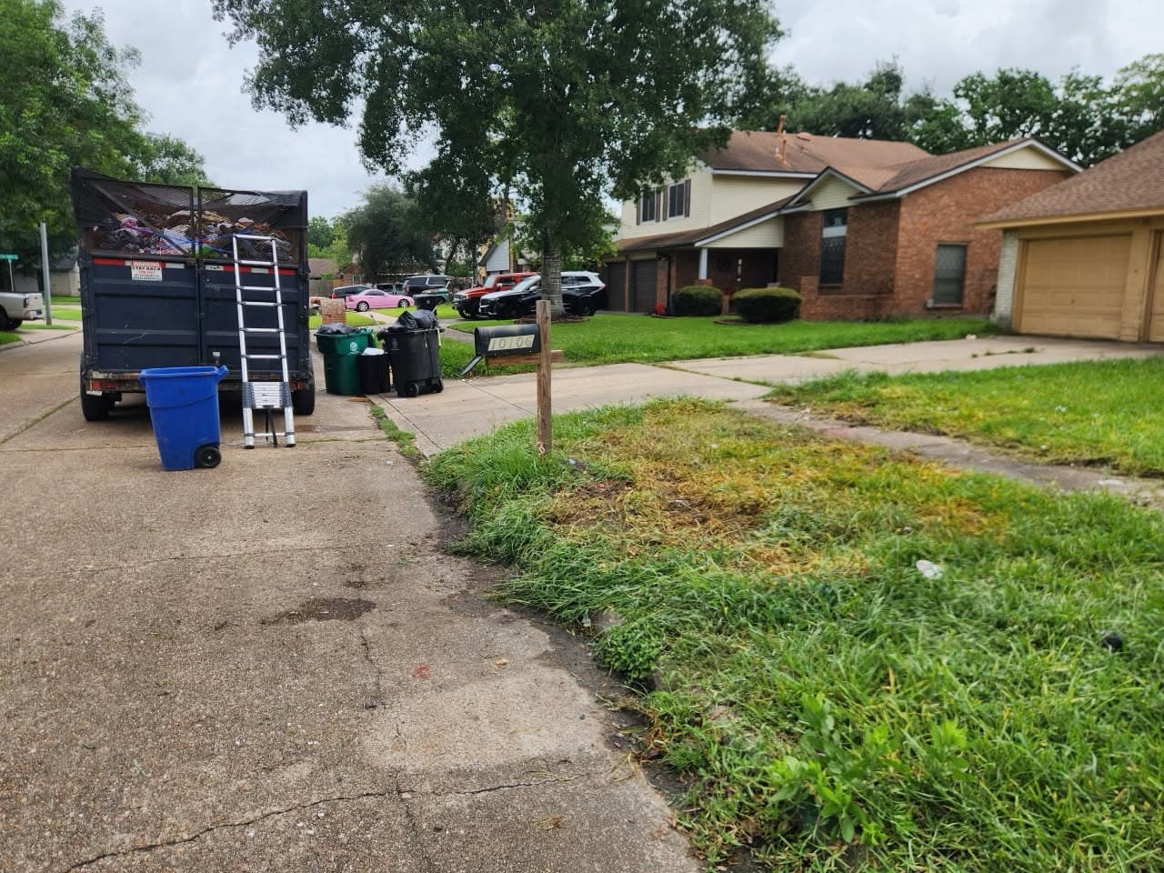 Before - Curbside Pick up After